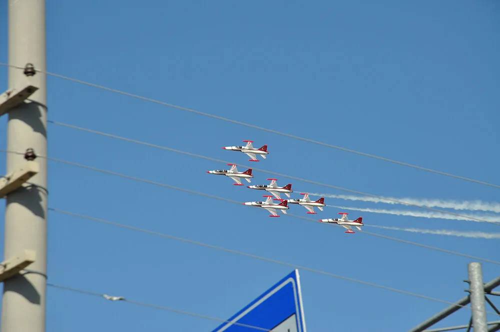 Türk Yıldızları bu kez onur gününde Konya'yı gururlandırdı 6